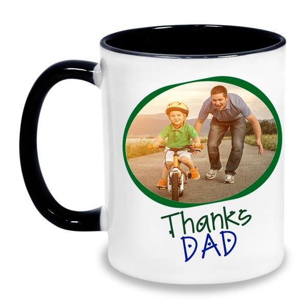 Thanks Dad personalized Mug
